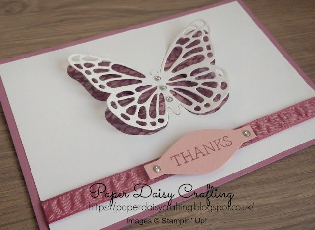 Butterflies thinlits dies from Stampin' Up!