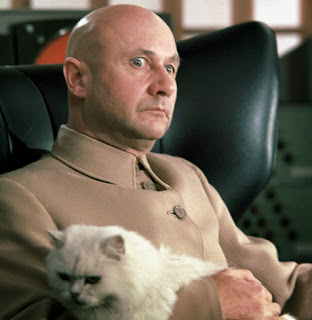 Blofeld and cat