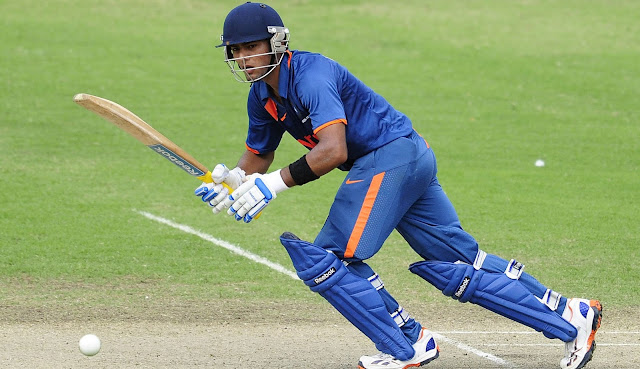 Unmukt Chand playing leg-side