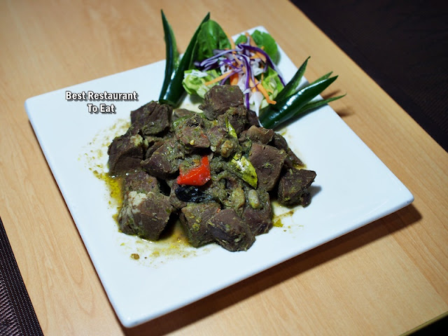 Beef Green Curry