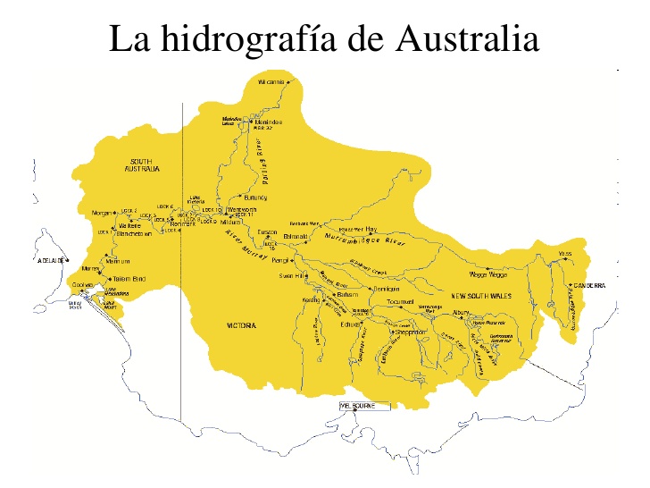 Hidrografia de australia