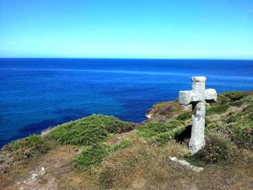 Cruz en los Molinos de Ardeleiro en Malpica Costa da Morte