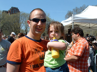 me and the biggest Laurie Berkner fan in the whole park