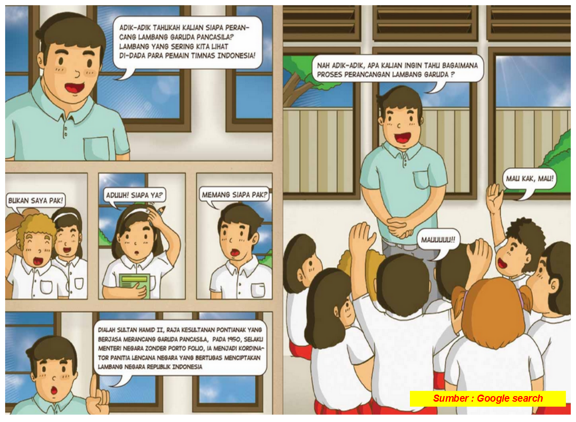 Contoh Gambar Ilustrasi Di Sekolah - Cara Ku Mu