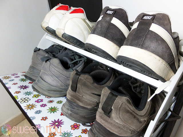 Organizing shoes