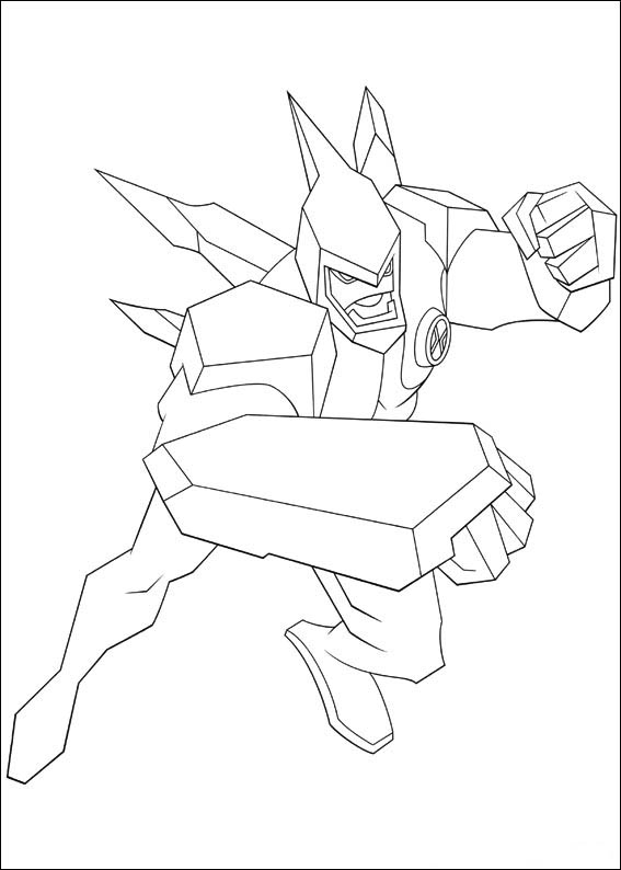 Ben 10 Coloring Pages