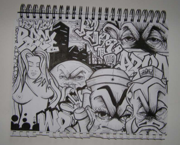 graffiti characters girls. Graffiti Sketches: Graffiti