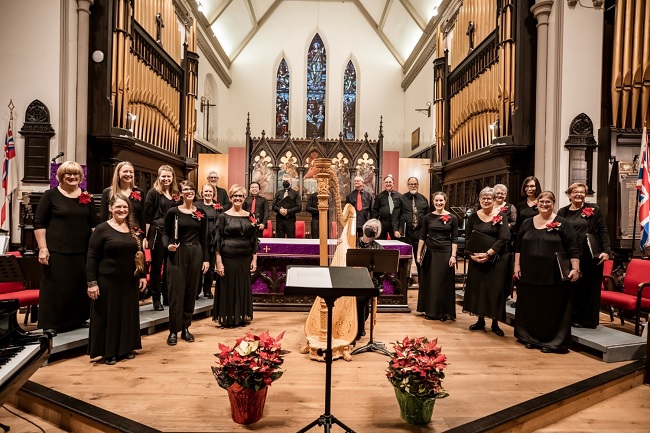 Musicata Chamber Choir at the Church of the Ascension in Hamilton, Ontario