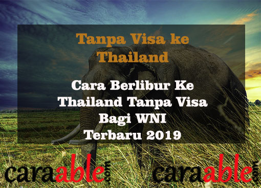 Mudahnya cara pergi ke Thailand bagi WNI tanpa perlu mengurus Visa masuk di kedutaan Thailand di Indonesia. Dilengkapi dengan hak dan kewajiban yang wajib diketahui oleh semua WNI.