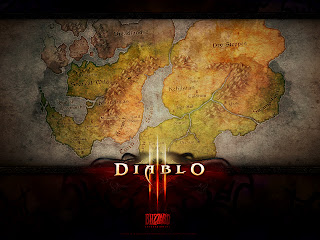 Diablo III Sanctuary Map HD Desktop Wallpaper