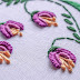 Stitching Flower Design by Hand