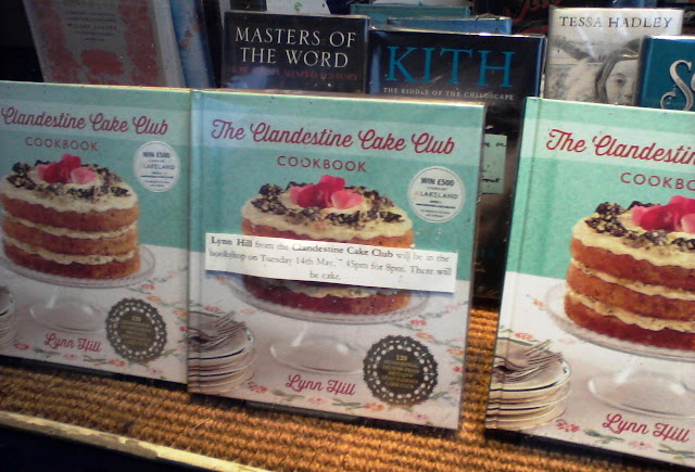 Clandestine Cake Club book display