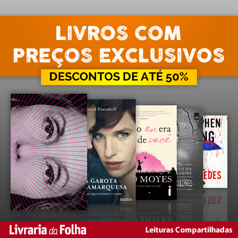 Parceria com a Livraria da Folha - descontos de até 50%