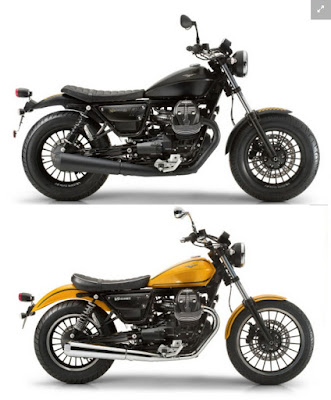 2017 Moto Guzzi V9 Roamer vs V9 Bobber