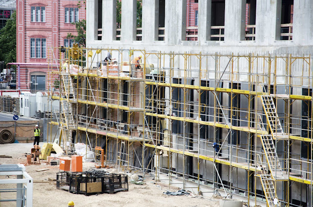 Baustelle Berliner Schloss, Stadtschloss, Schlossplatz, 10178 Berlin, 09.06.2015