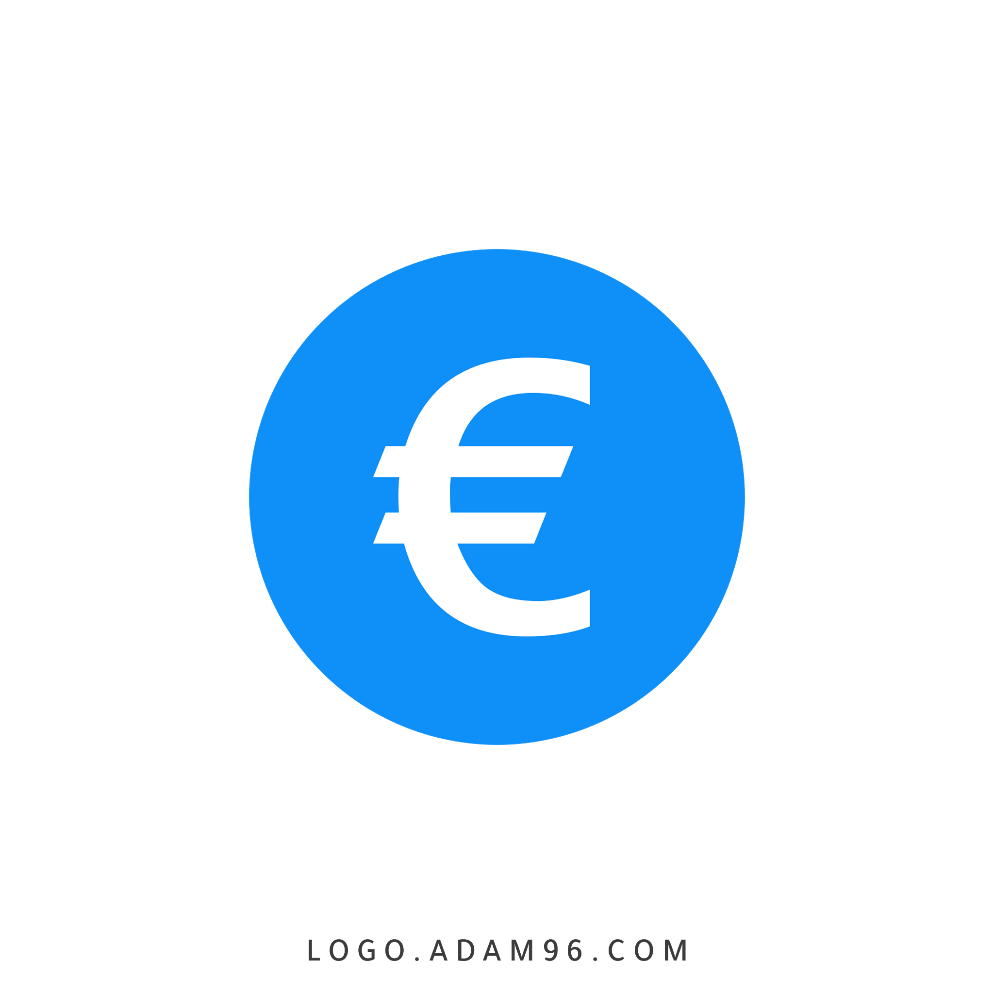 تحميل ايقونة اليورو بجودة عالية Euro icon PNG