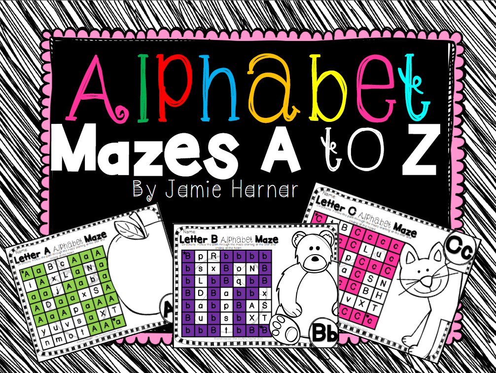 http://www.teacherspayteachers.com/Product/ABC-Alphabet-Mazes-1651527