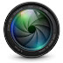 Camera photo lens with shutter