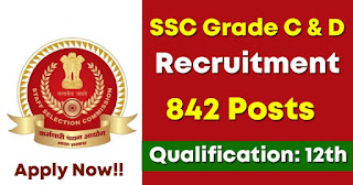 842 Posts - Staff Selection Commission - SSC Recruitment 2022(All India Can Apply) - Last Date 05 September at Govt Exam Update 842 Posts - Staff Selection Commission - SSC Recruitment 2022(All India Can Apply) - Last Date 05 September at Govt Exam Update