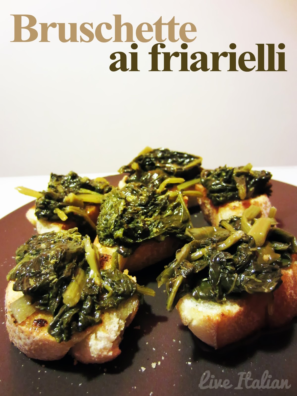 Bruschette ai Friarielli