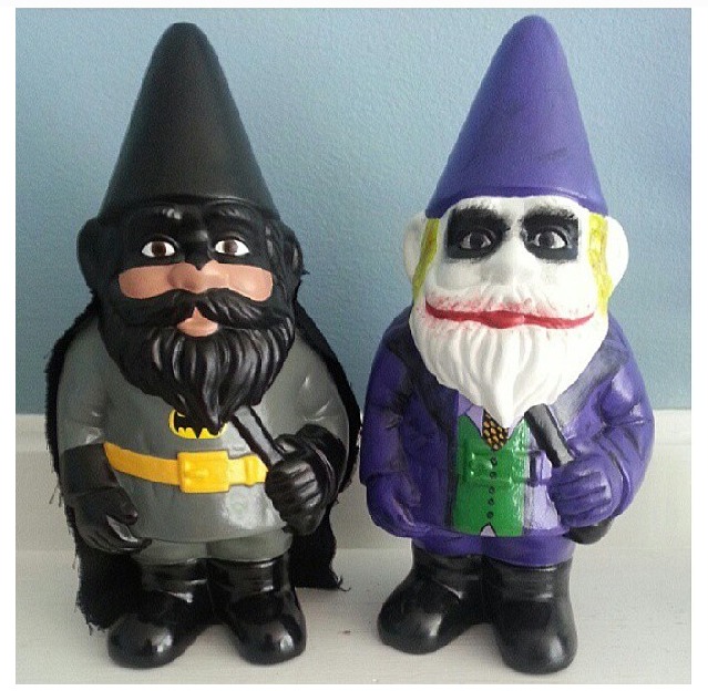 Gnome Batman and Joker