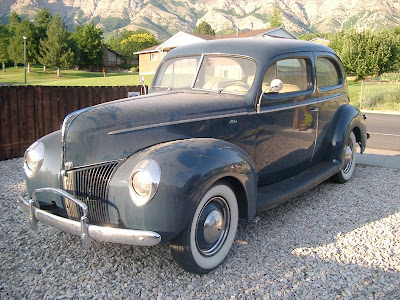 A 1940 Ford Standard Tudor Sedan The picture above is what 