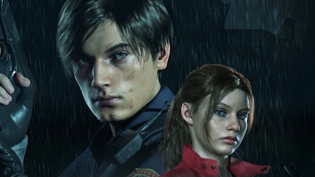 Leon And Claire In Resident Evil 2