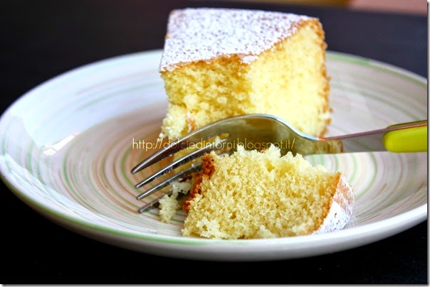 Hot milk sponge cake