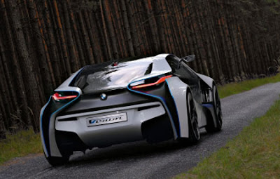 Revealed Diesel-electric powered 2009 BMW Vision EfficientDynamics Concept