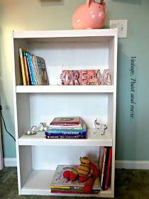 Vintage, Paint and more... upcycled book case painted