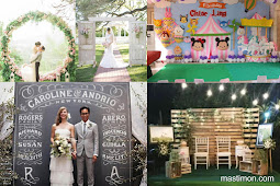 Kumpulan contoh Backdrop Panggung, Photo Booth dan Ulang Tahun yang Keren