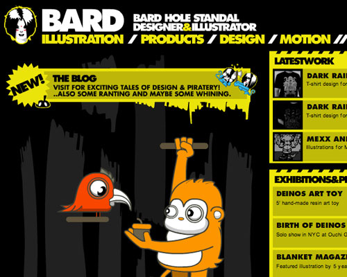 Using Illustrations in WebDesign: 30 Creative Examples 