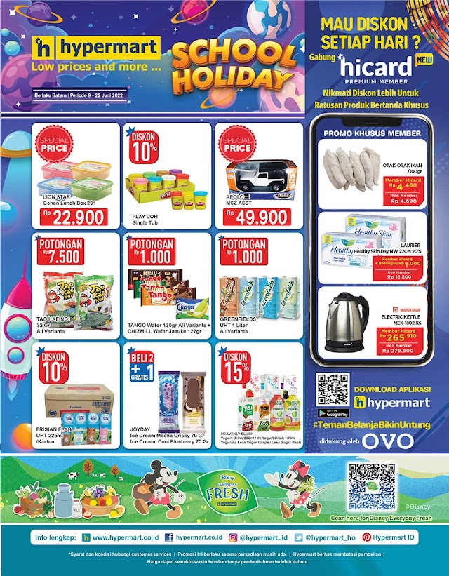 Katalog Promo Hypermart 9 hingga 22 Juni 2022