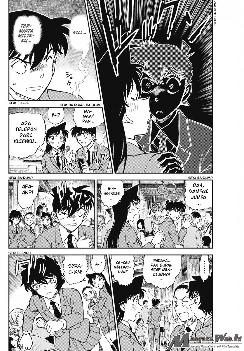 Pertanda Merah Gelap-Detective Conan Chapter 1005 Scan-Mangajo