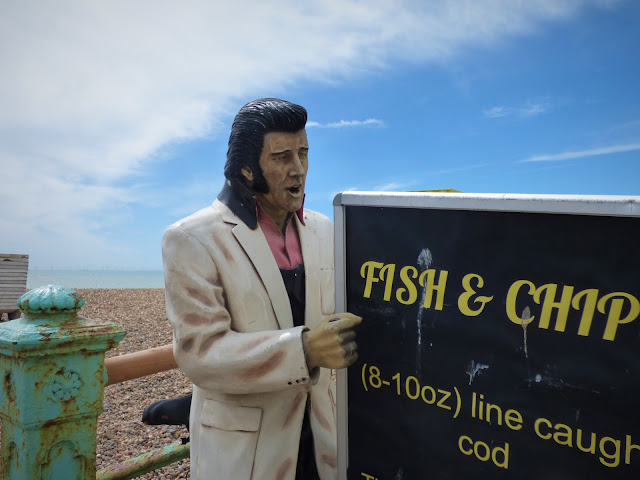 Fish and chip shop on Brighton Beach