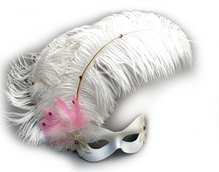 halloweenweddingmask3 Pink Blanca is Delightfully Winsome