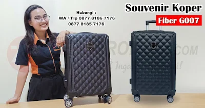 Barang Promosi Perusahaan Travel Bag Koper Premium Hardcase Fiber G007