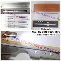 Barang Promosi Pulpen Laser 3 in 1 Kotak Kayu, Pen Laser 3 in 1 Box Kaleng