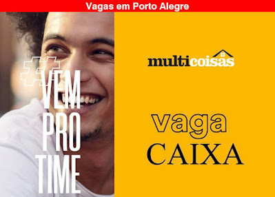 Rede de Lojas abre vaga para Caixa em Porto Alegre