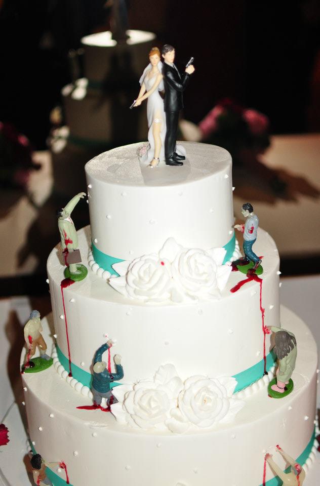 My Life As A Zombie  Zombie  Wedding  Cake 