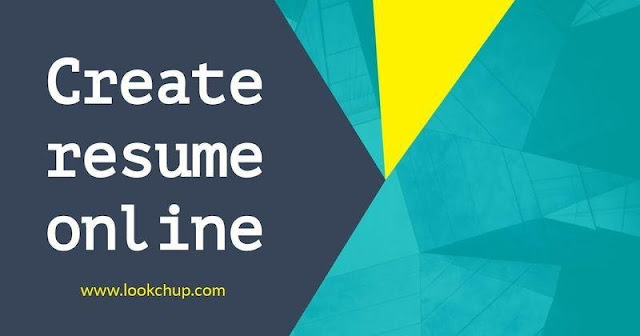 Create resume online