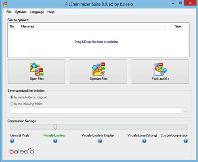 Balesio FILEminimizer Suite Full Version