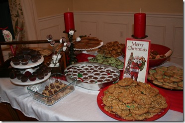 cookie exchange and christmas decor 005