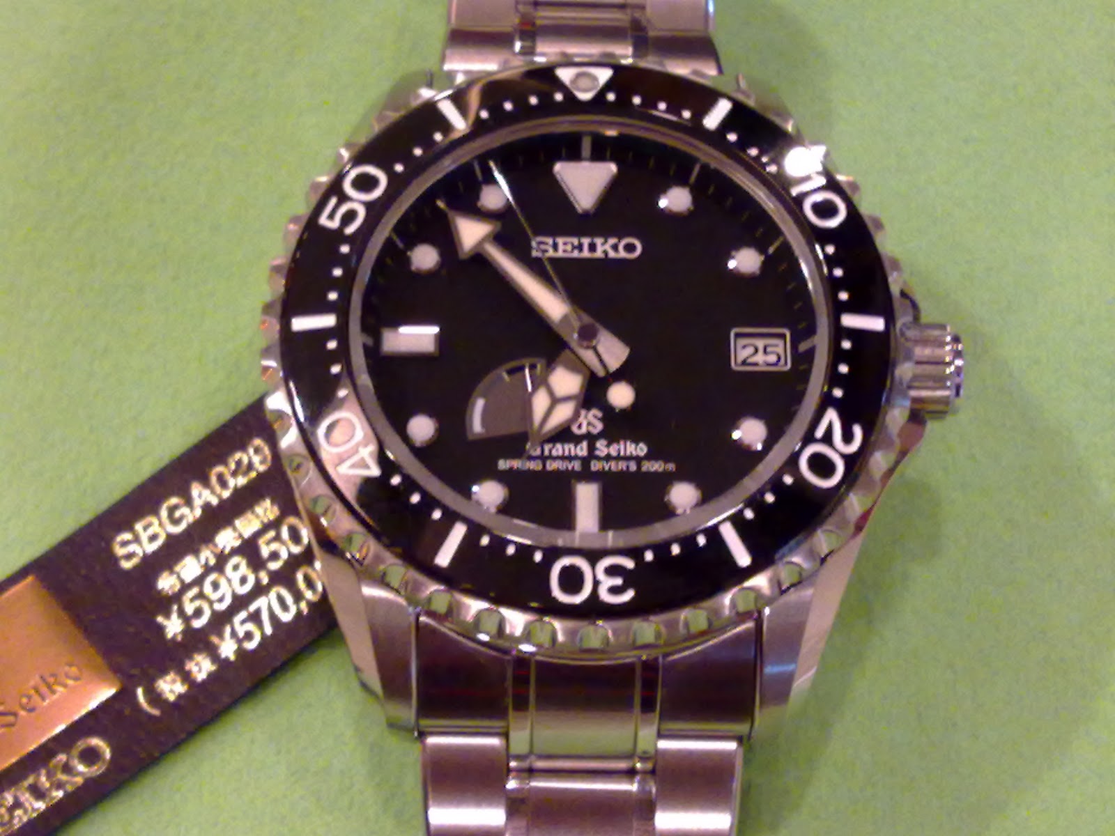 ... .00 for a Divers' watch from Seiko is classified expensive for me