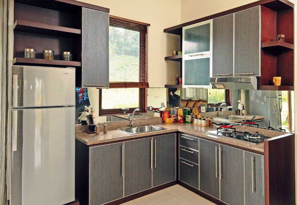 Desain Dapur Minimalis Bentuk L