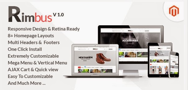 Free Premium Responsive Magento Theme