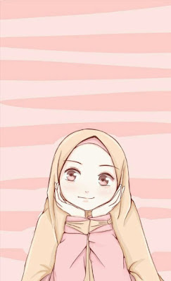 Gambar Kartun Muslimah Cantik Terbaru 2019