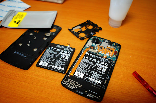 NEXUS5 バッテリー交換