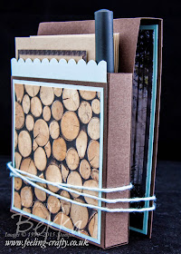 Make a Self Standing Box Of Cards - Free Tutorial Available - Details here