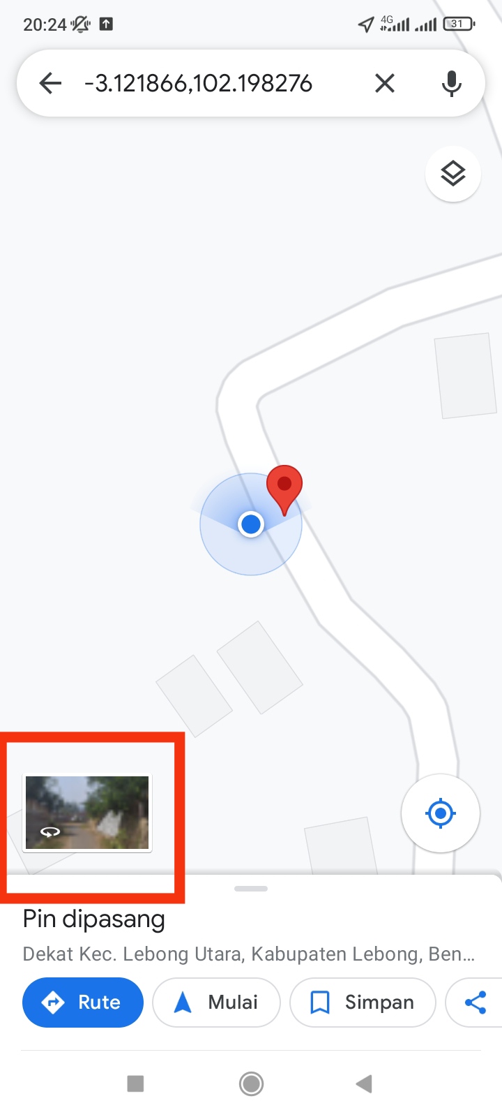 Cara mudah melihat rumah di Google Maps menggunakan fitur street view Android 3